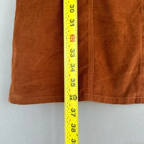 Corduroy  Button-Down Dress - Picture 5 of 7